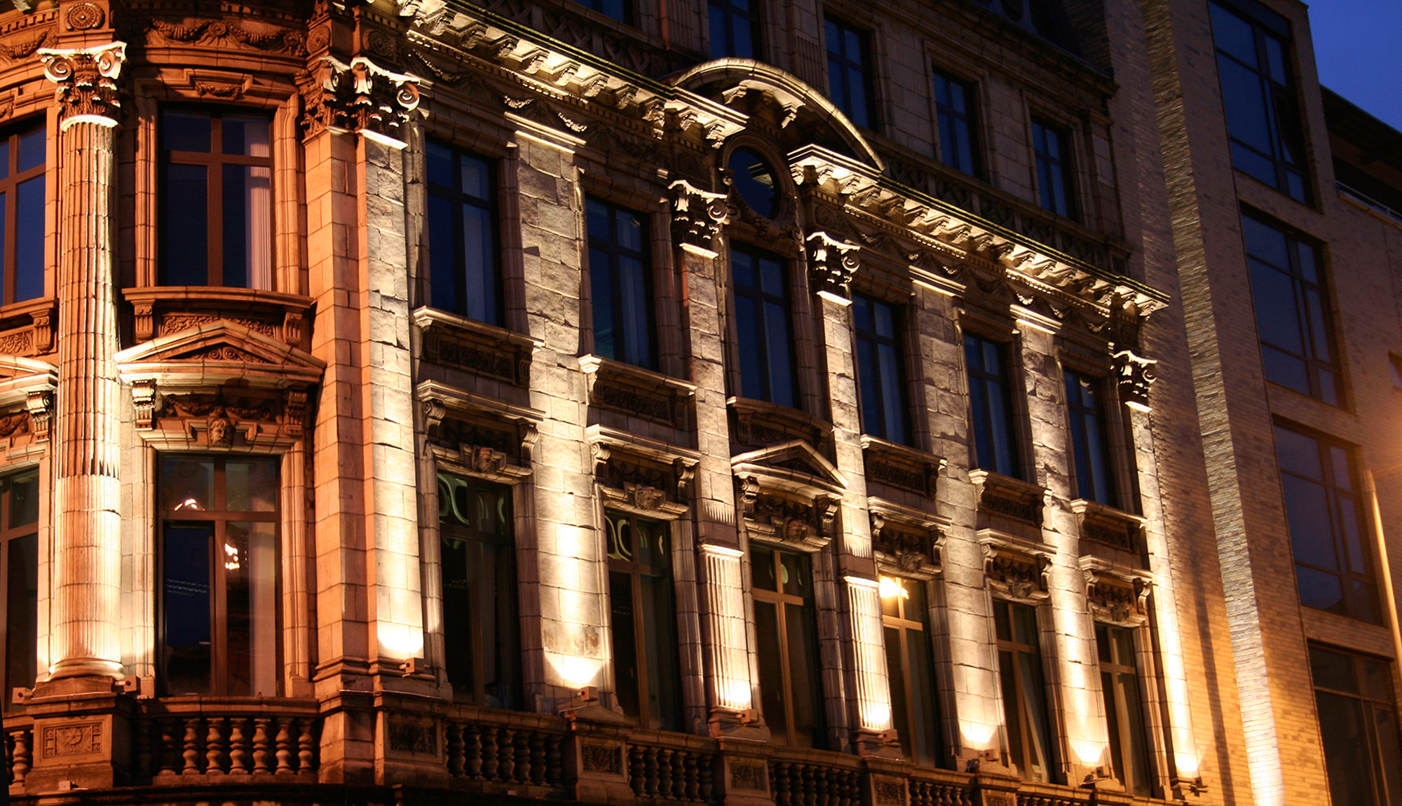 Exterior facade